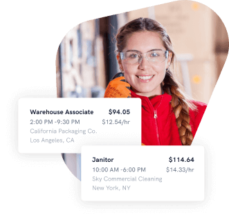 Worker choosing gigs